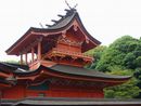 富士山本宮浅間大社の浅間造り（２重楼閣造り）の本殿